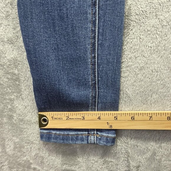 Vervet Jeans Womens 26 Skinny High Rise Stretch Denim Distressed VT1007 Flaw - Picture 10 of 10